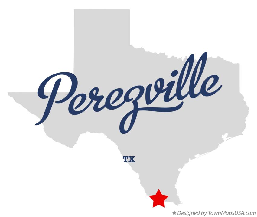 Map of Perezville Texas TX