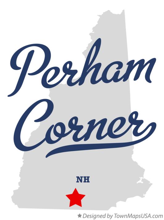 Map of Perham Corner New Hampshire NH