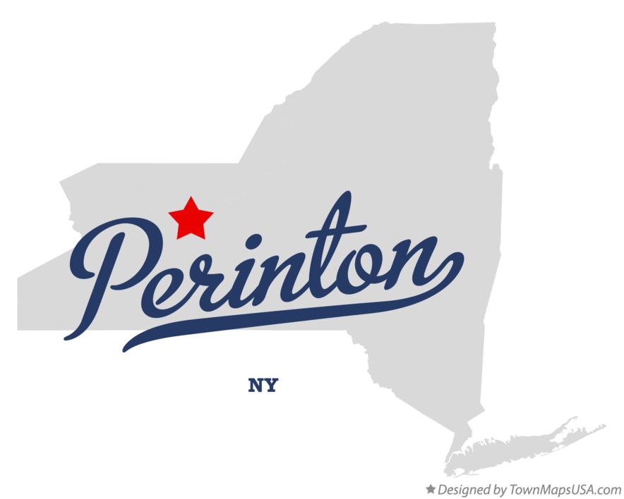 Map of Perinton New York NY