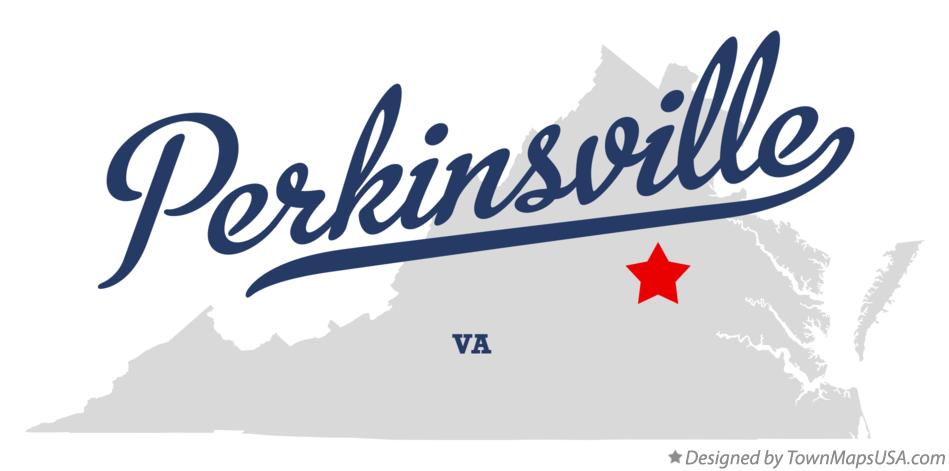 Map of Perkinsville Virginia VA