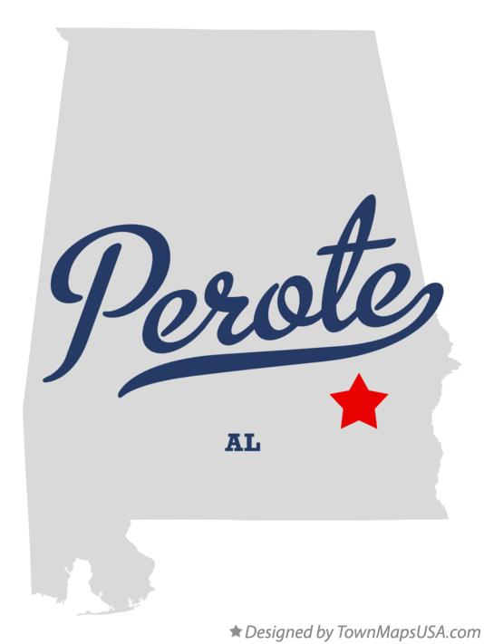 Map of Perote Alabama AL