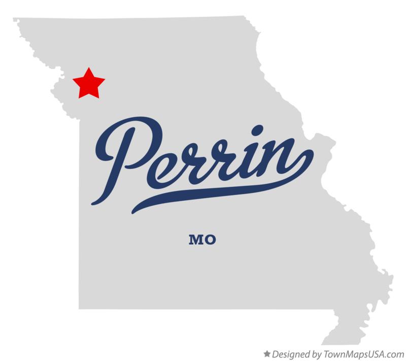 Map of Perrin Missouri MO