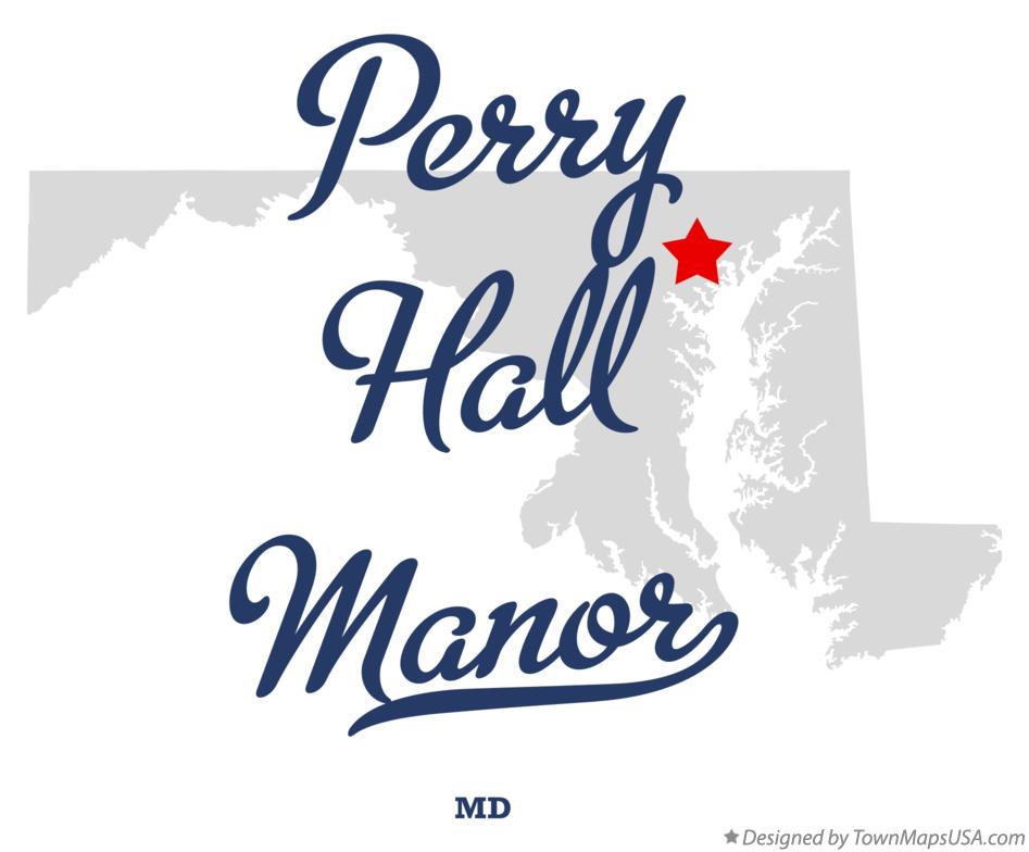Map of Perry Hall Manor Maryland MD
