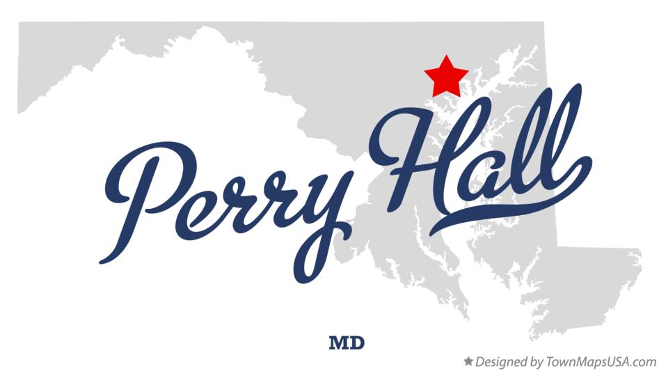 Map of Perry Hall Maryland MD
