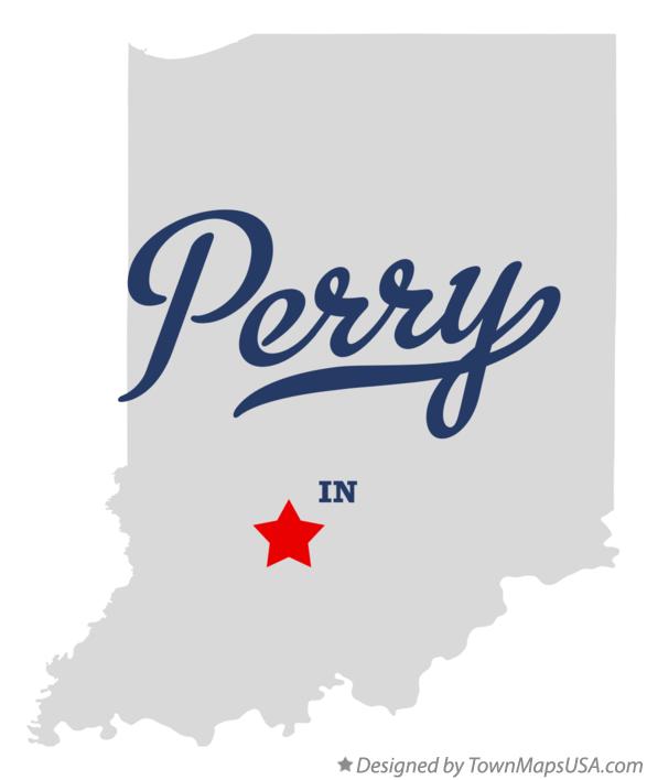 Map of Perry Indiana IN