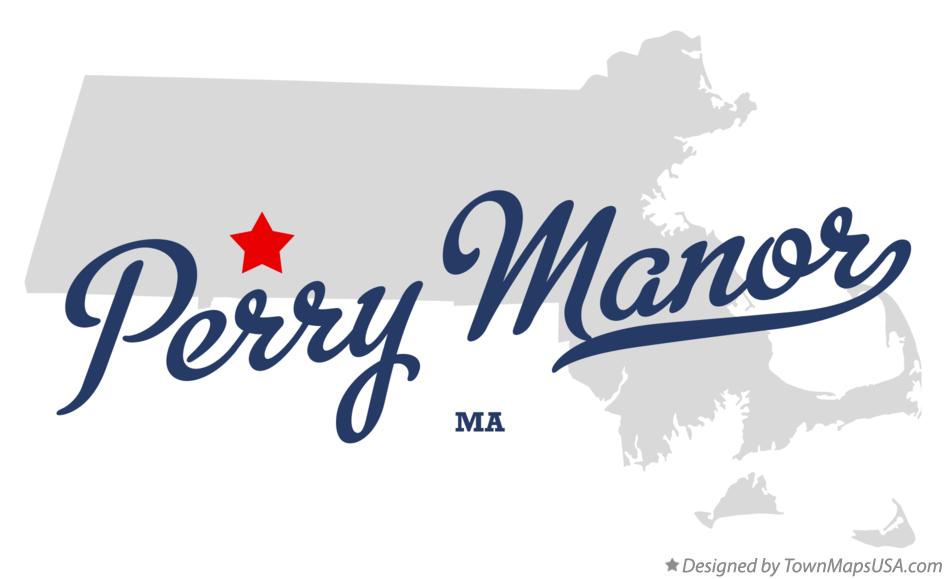 Map of Perry Manor Massachusetts MA