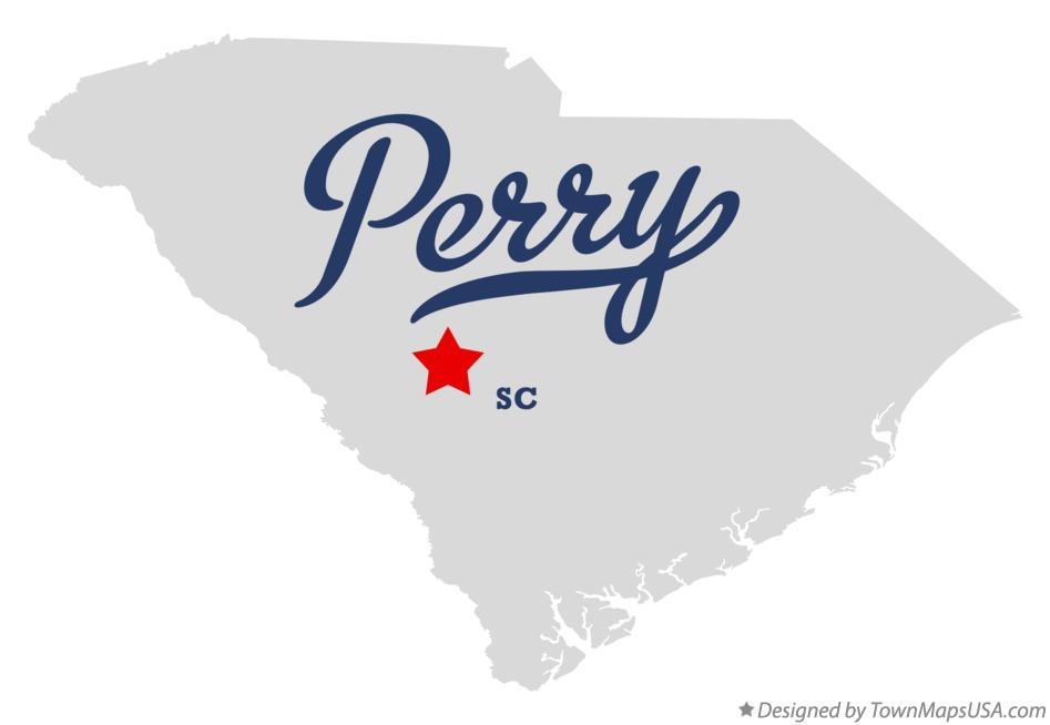 Map of Perry South Carolina SC