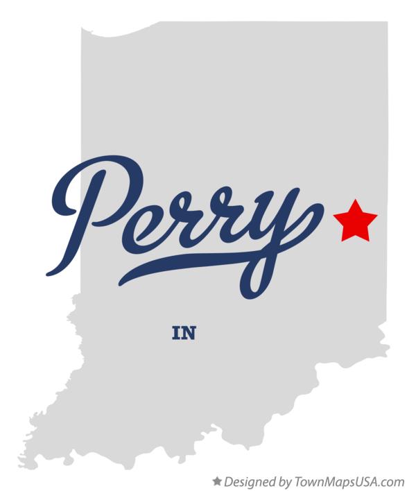 Map of Perry Indiana IN