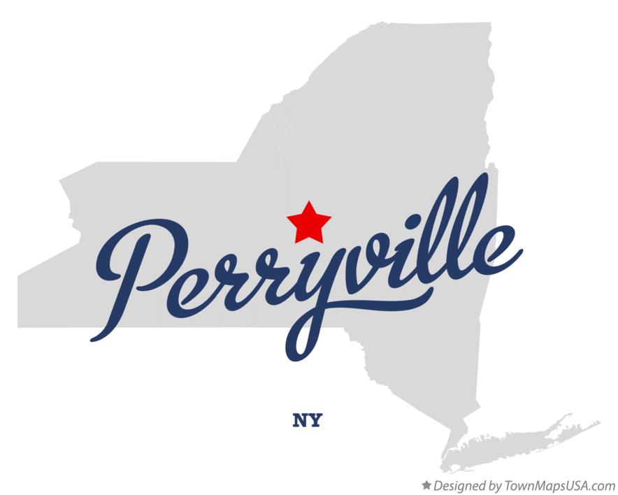 Map of Perryville New York NY