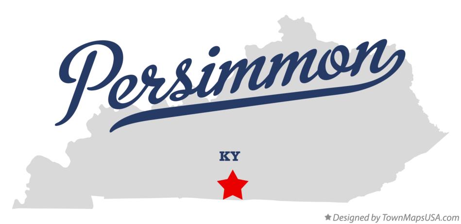 Map of Persimmon Kentucky KY