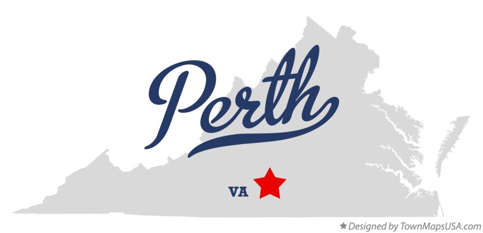 Map of Perth Virginia VA