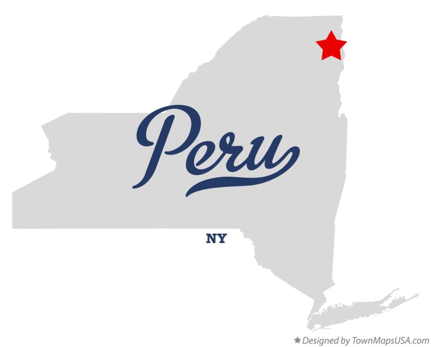 Map of Peru New York NY