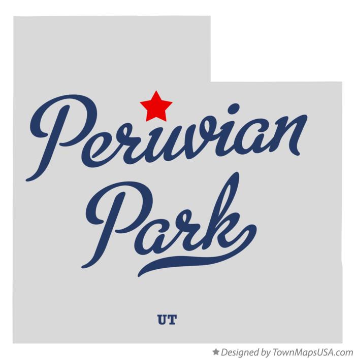 Map of Peruvian Park Utah UT