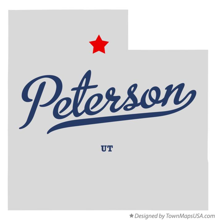 Map of Peterson Utah UT