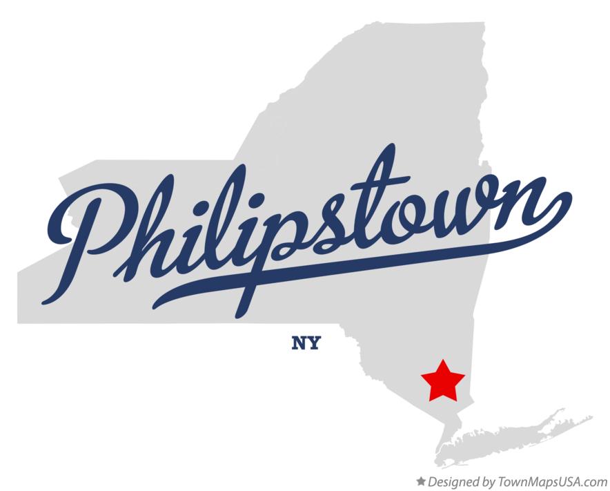 Map of Philipstown New York NY