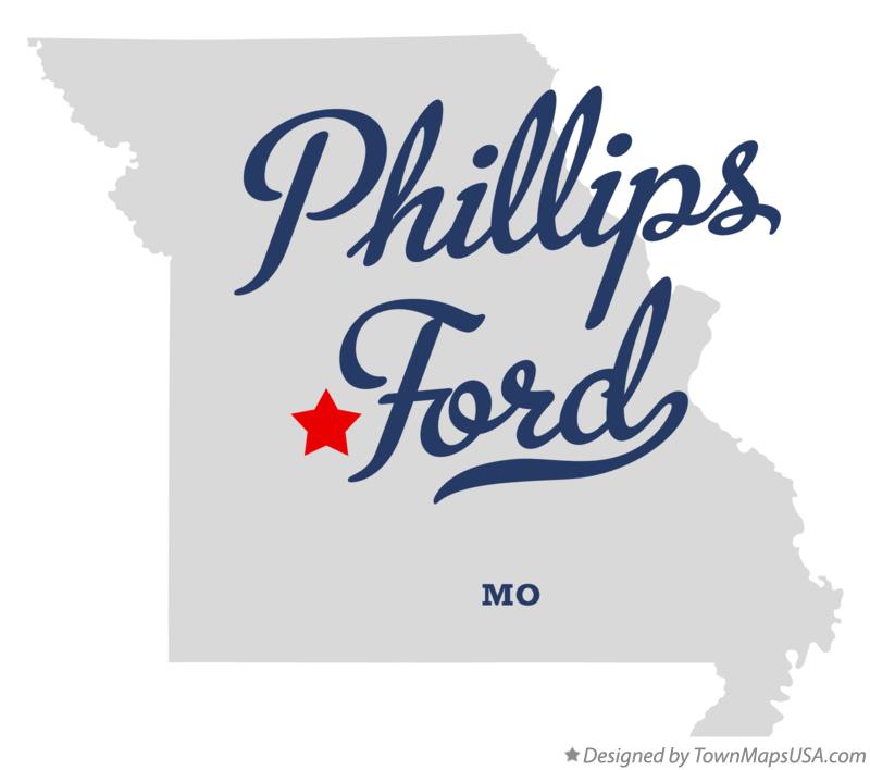 Map of Phillips Ford Missouri MO