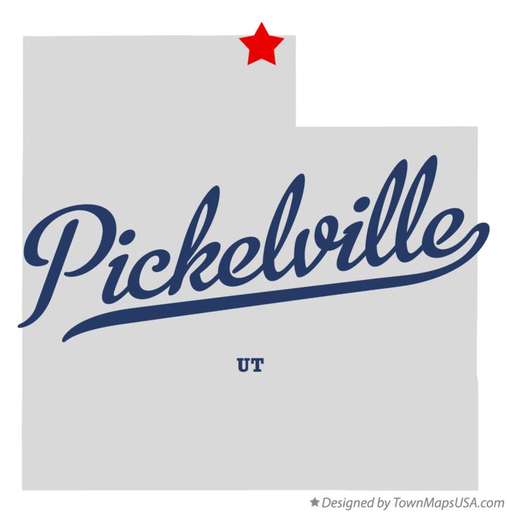 Map of Pickelville Utah UT