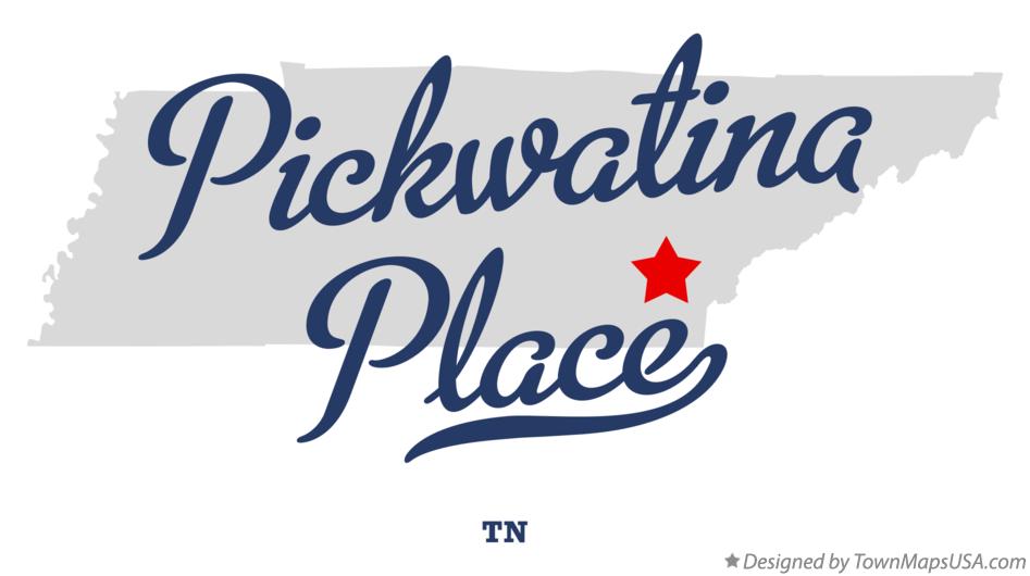 Map of Pickwatina Place Tennessee TN