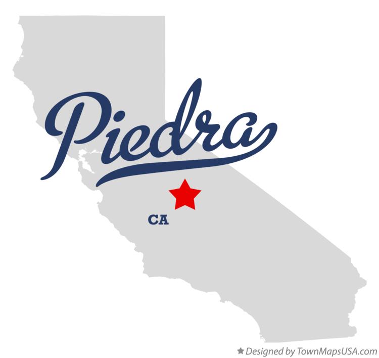 Map of Piedra California CA