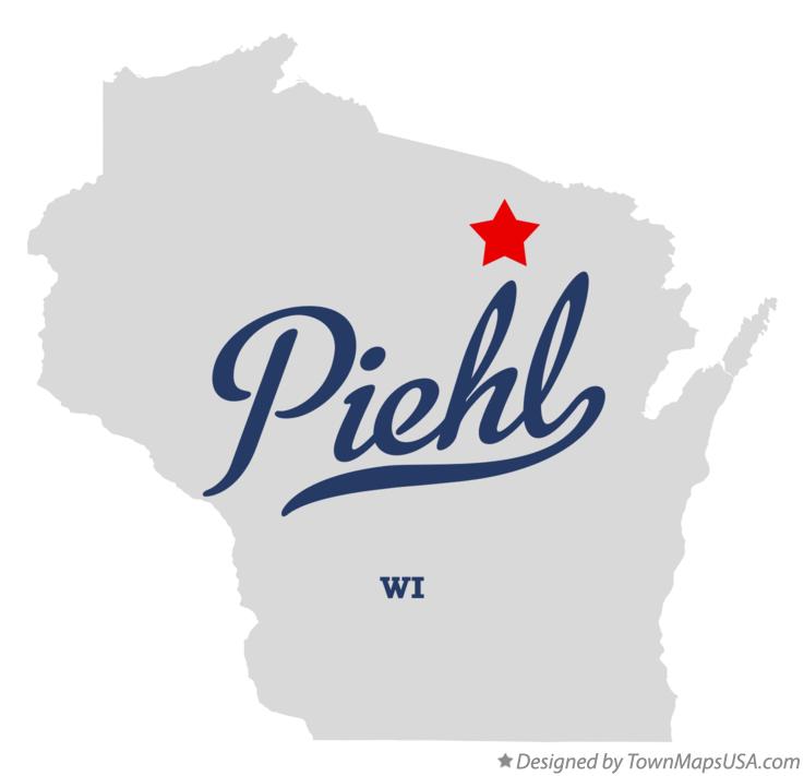 Map of Piehl Wisconsin WI