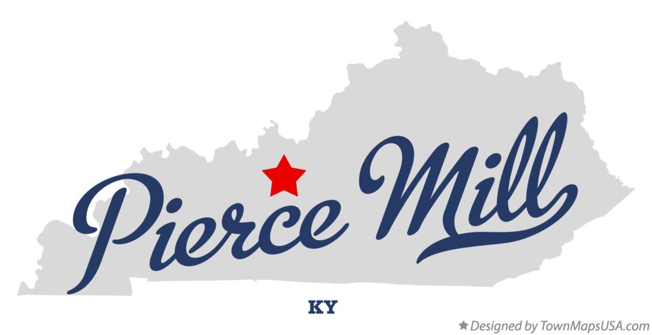 Map of Pierce Mill Kentucky KY
