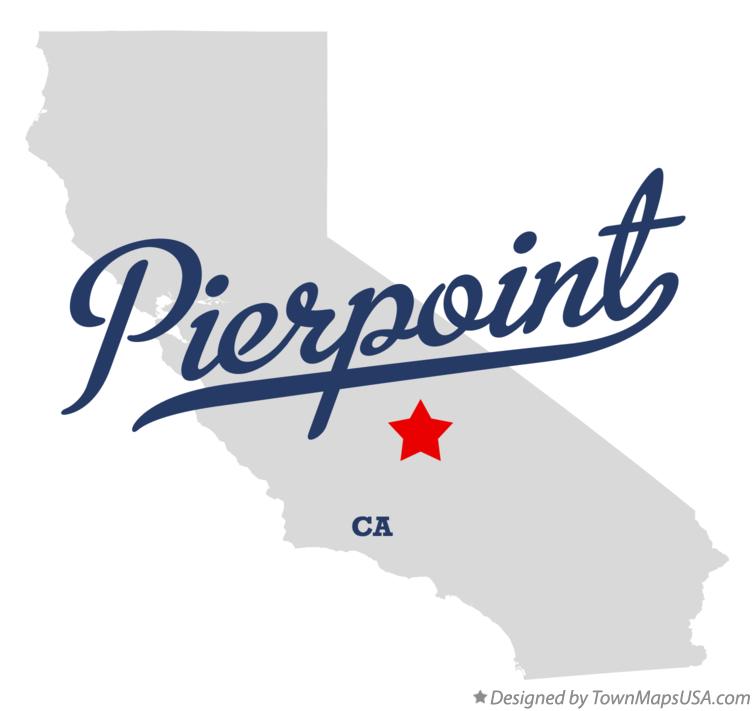 Map of Pierpoint California CA