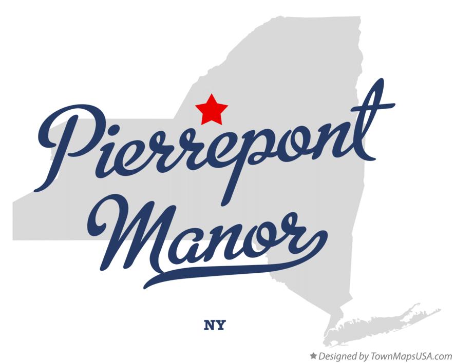 Map of Pierrepont Manor New York NY