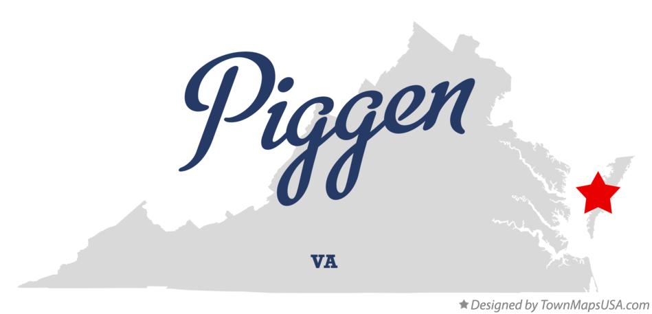Map of Piggen Virginia VA