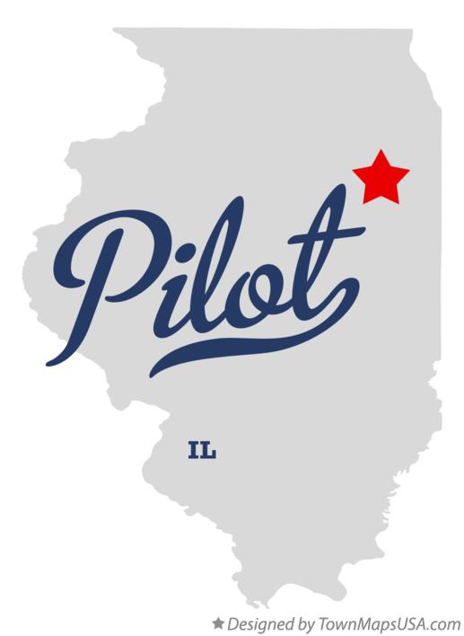 Map of Pilot Illinois IL