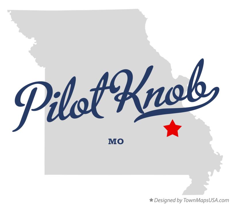 Map of Pilot Knob Missouri MO