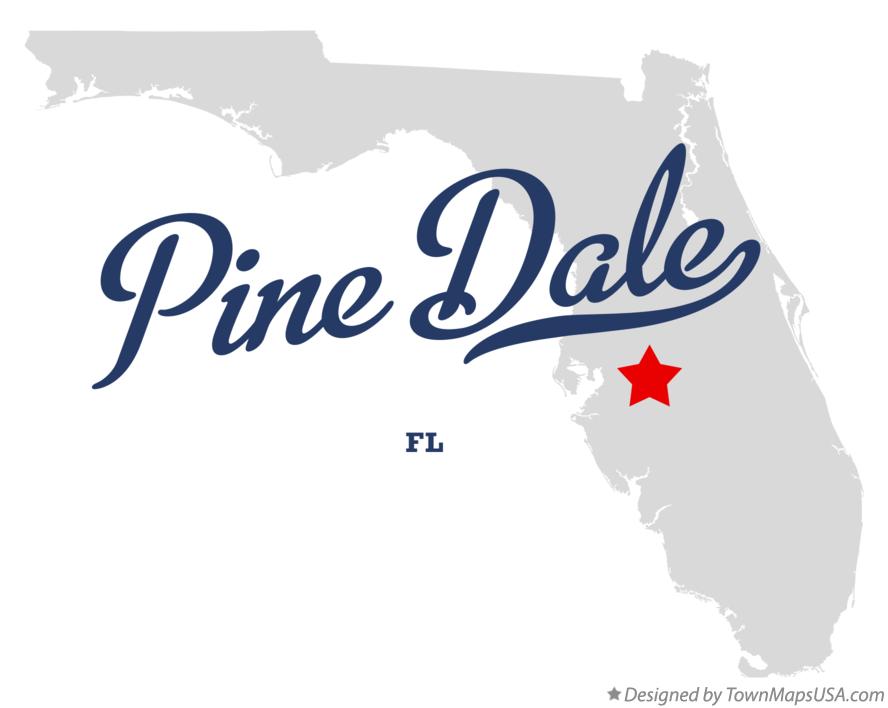 Map of Pine Dale Florida FL