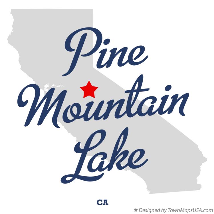Map of Pine Mountain Lake California CA
