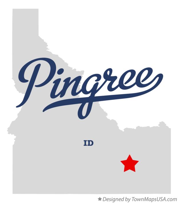 Map of Pingree Idaho ID