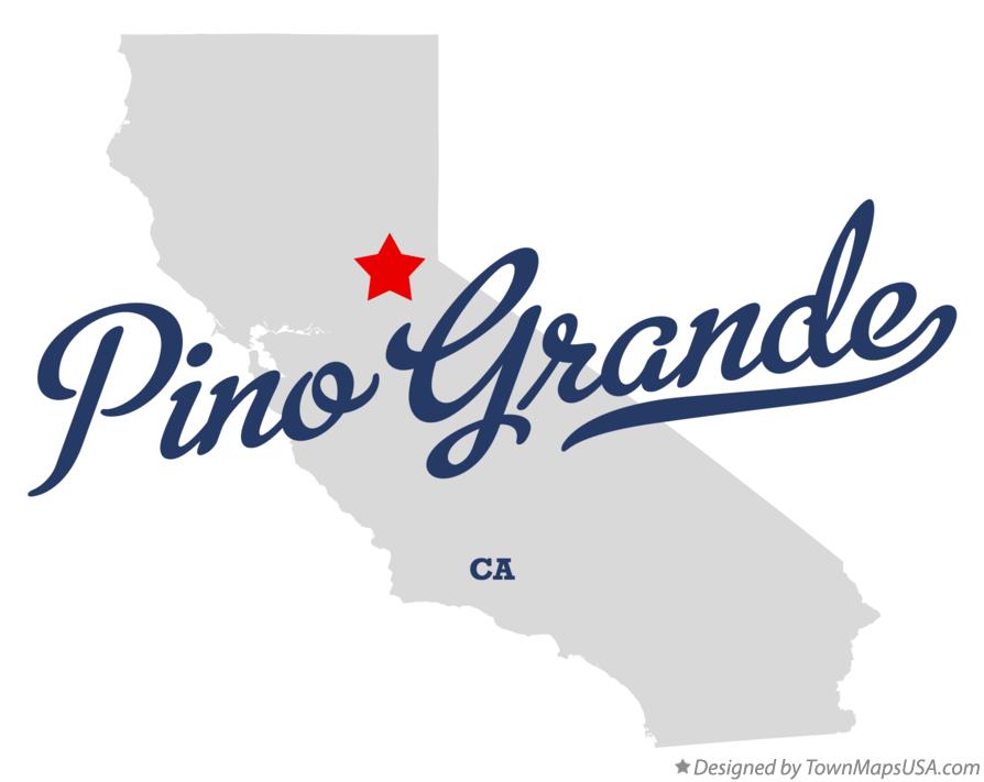 Map of Pino Grande California CA