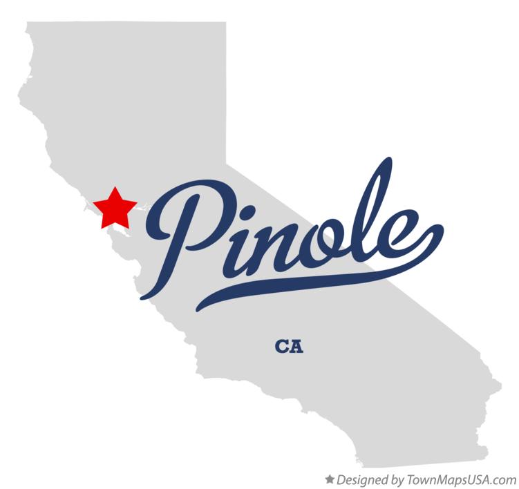 Map of Pinole California CA