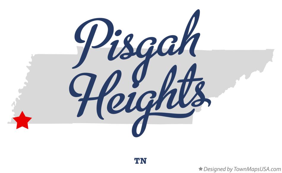 Map of Pisgah Heights Tennessee TN