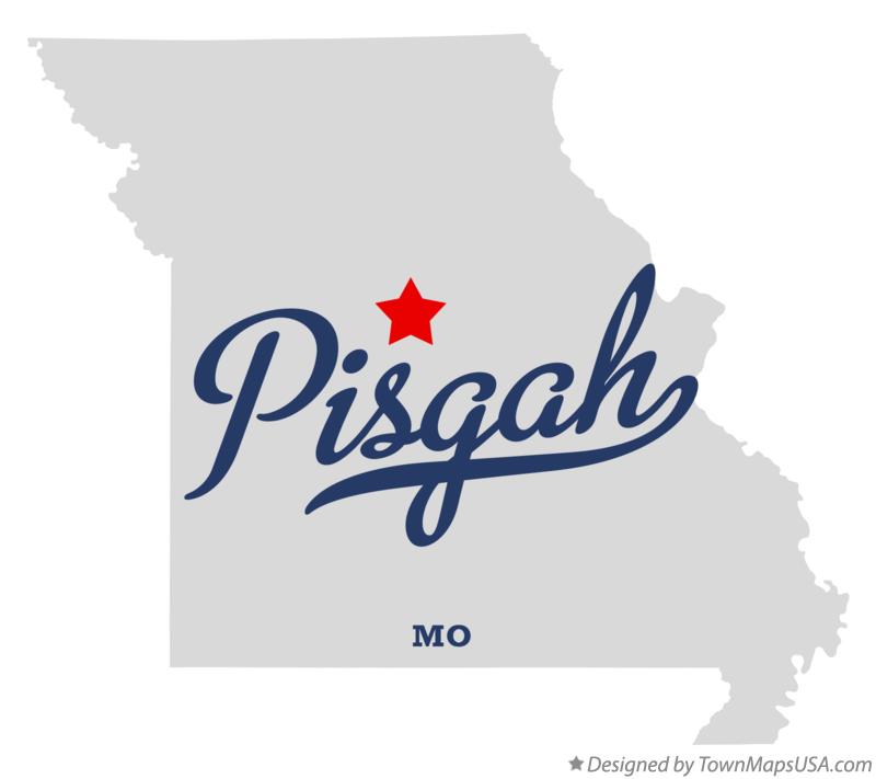 Map of Pisgah Missouri MO