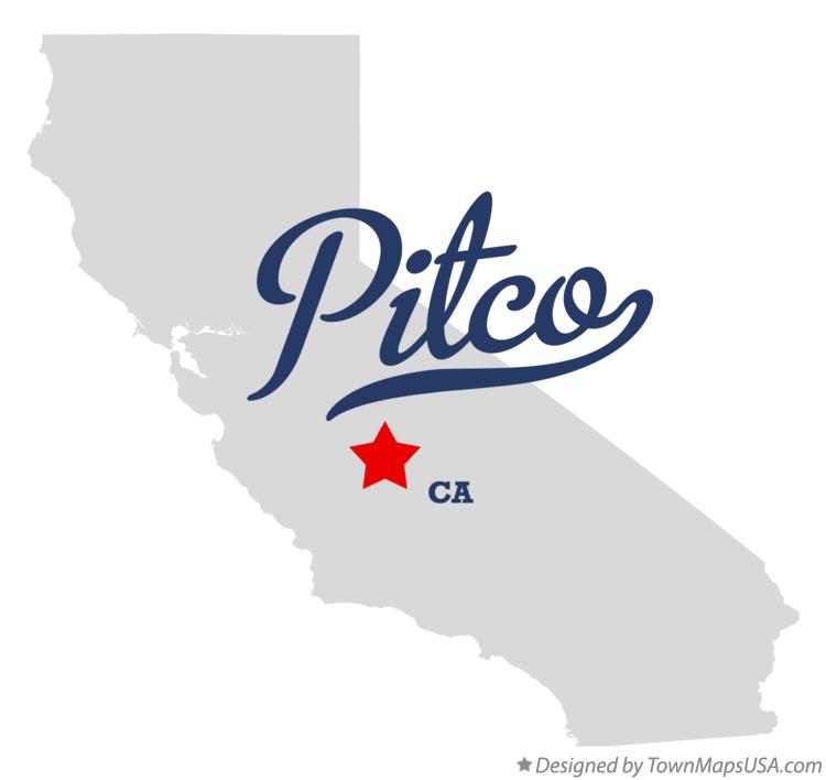 Map of Pitco California CA