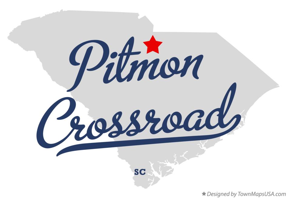 Map of Pitmon Crossroad South Carolina SC