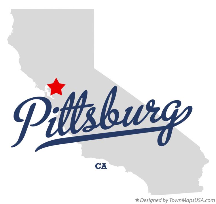 Map of Pittsburg California CA