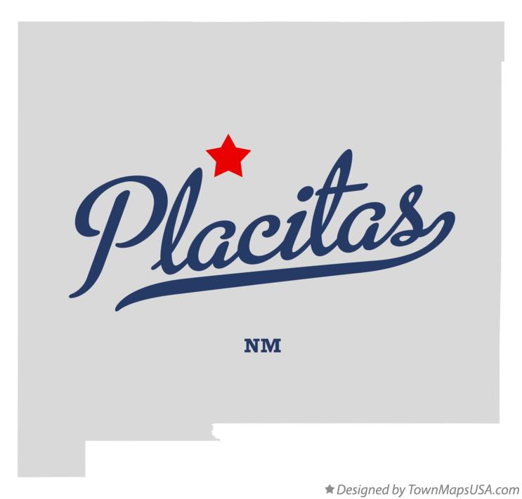 Map of Placitas New Mexico NM