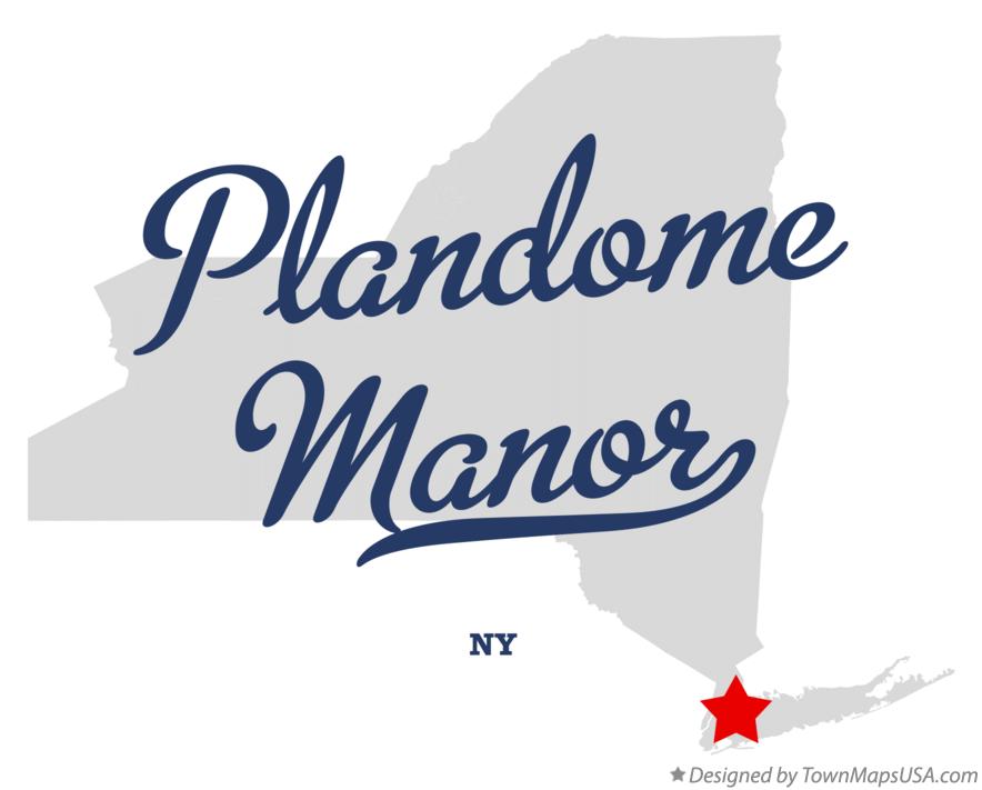 Map of Plandome Manor New York NY