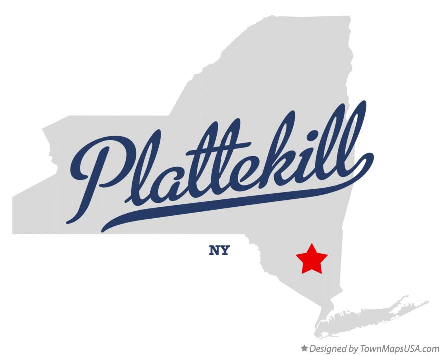 Map of Plattekill New York NY