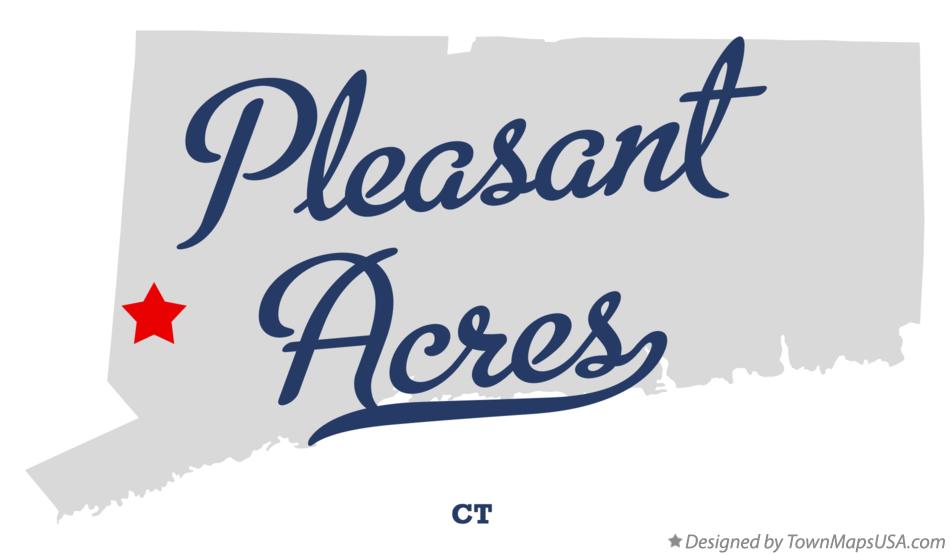 Map of Pleasant Acres Connecticut CT