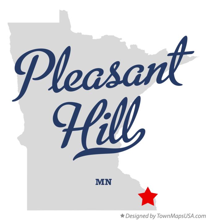 Map of Pleasant Hill Minnesota MN
