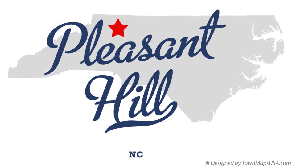 Map of Pleasant Hill North Carolina NC