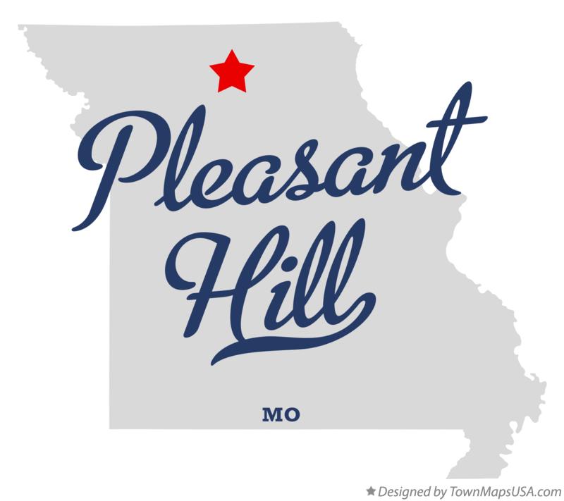 Map of Pleasant Hill Missouri MO