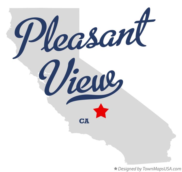 Map of Pleasant View California CA