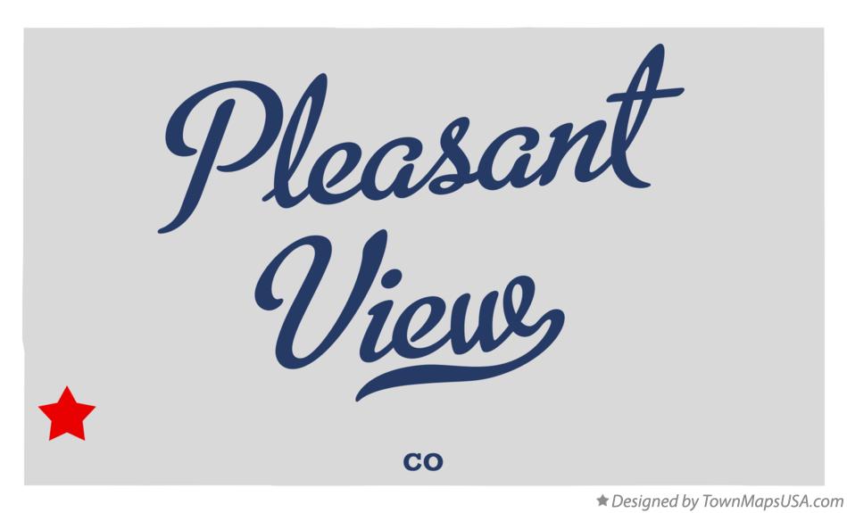 Map of Pleasant View Colorado CO