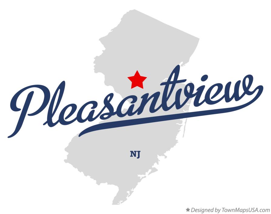 Map of Pleasantview New Jersey NJ